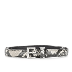 Prada Snakeskin square-buckle Belt