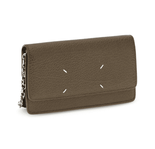 Maison Margiela Four Stitches Chain Wallet SA3UI0008P4455 T2181 BROWN