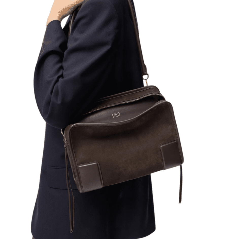 Medium Amazona 180 bag in suede