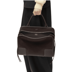 Large Amazona 180 bag in suede