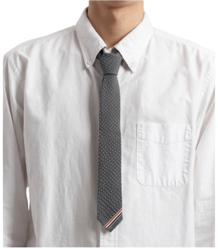 Thom Browne striped tie MNL001O 06455 055