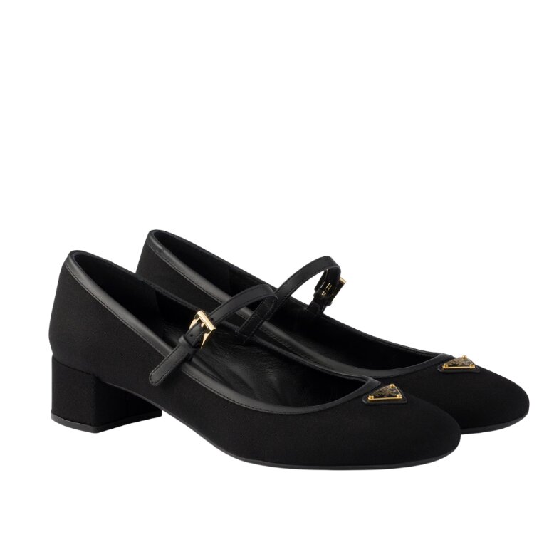 Fabric pumps - Black