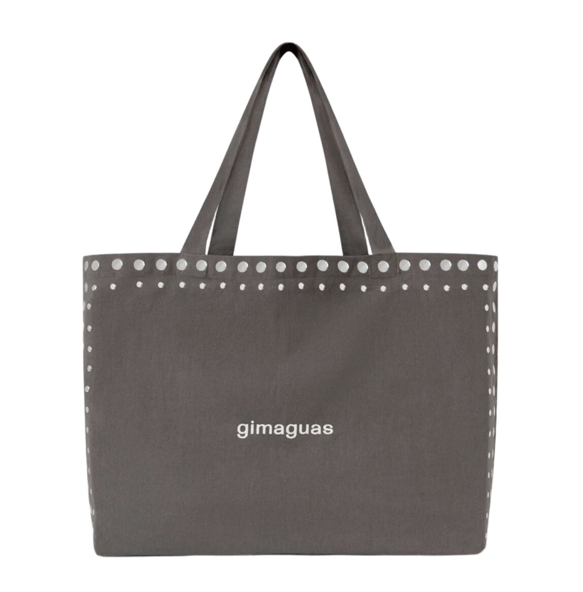 Gimaguas Stud Tote Bag Grey