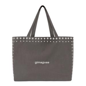 Gimaguas Stud Tote Bag Grey