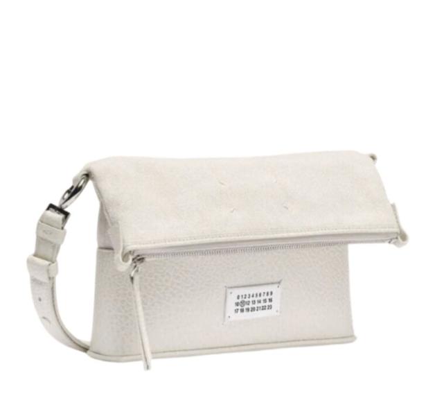 Maison Margiela 5AC Hobo Bag Small Light Grey