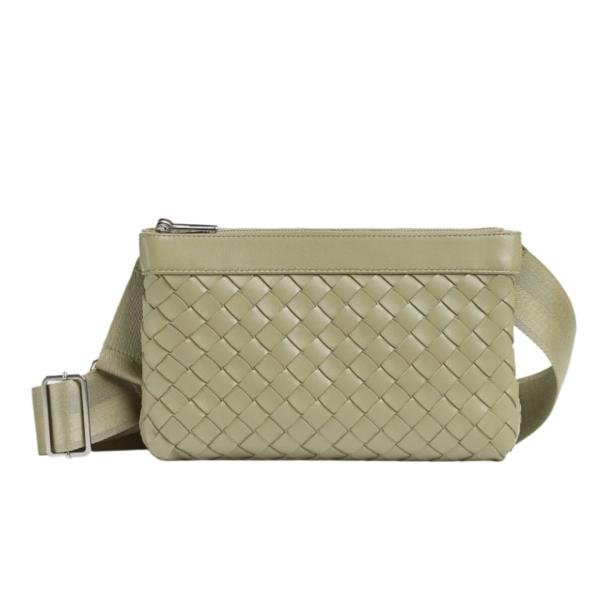 Bottega Veneta Intrecciato Duo Bag Travertine