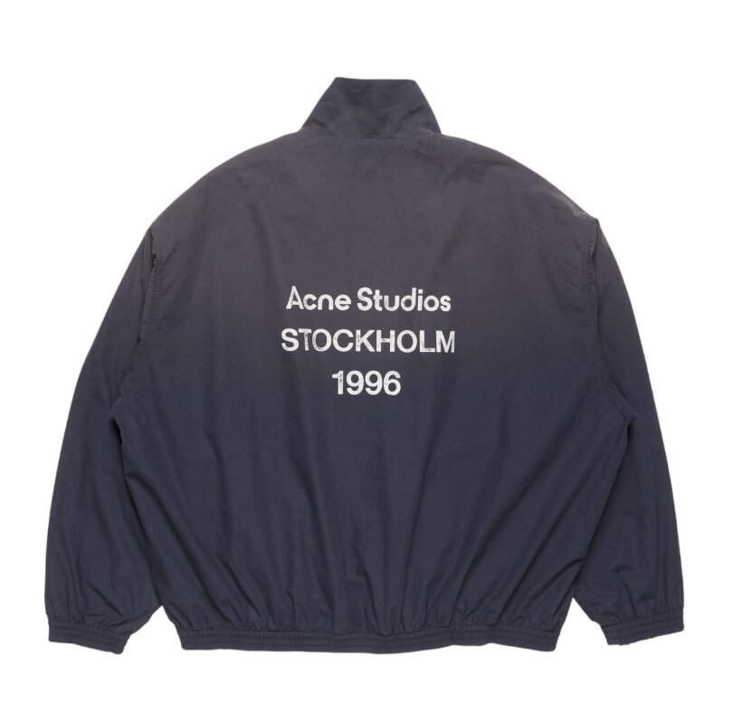 Washed logo jacket - Navy
