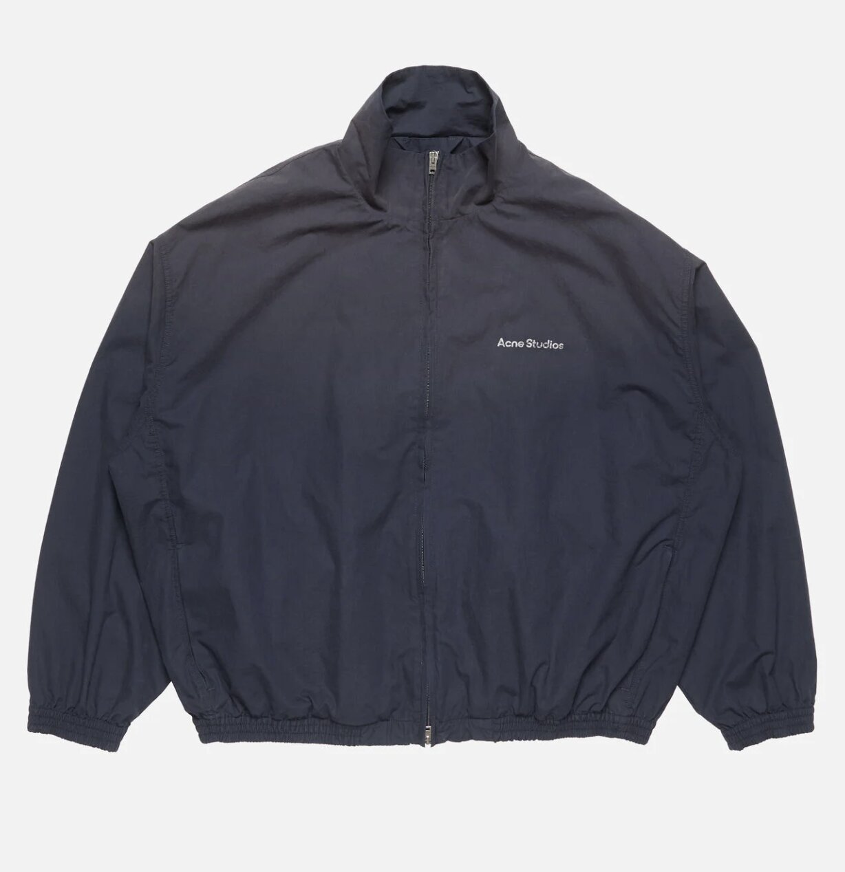 Washed logo jacket - Navy