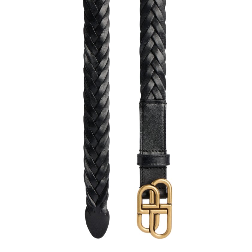 Bb Thin Belt in Black