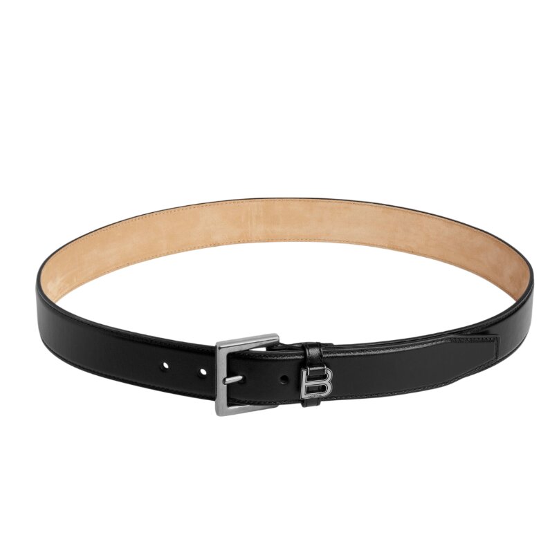 Hourglass Belt in Black