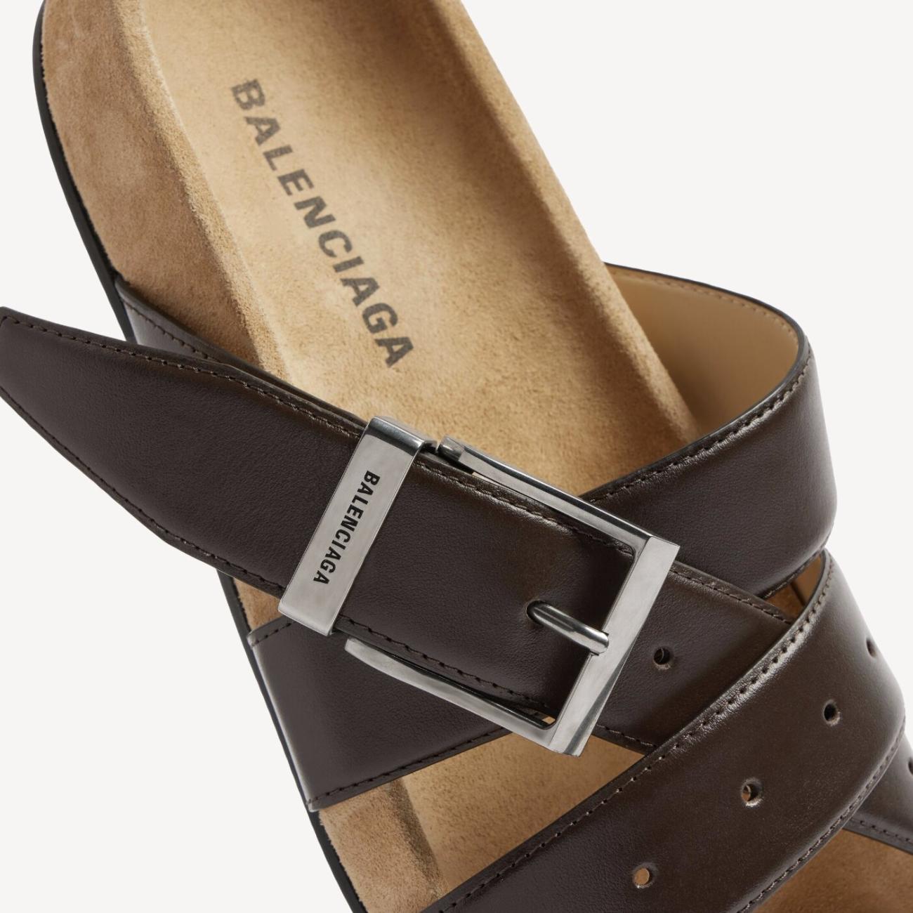  Belt Mule in Moka