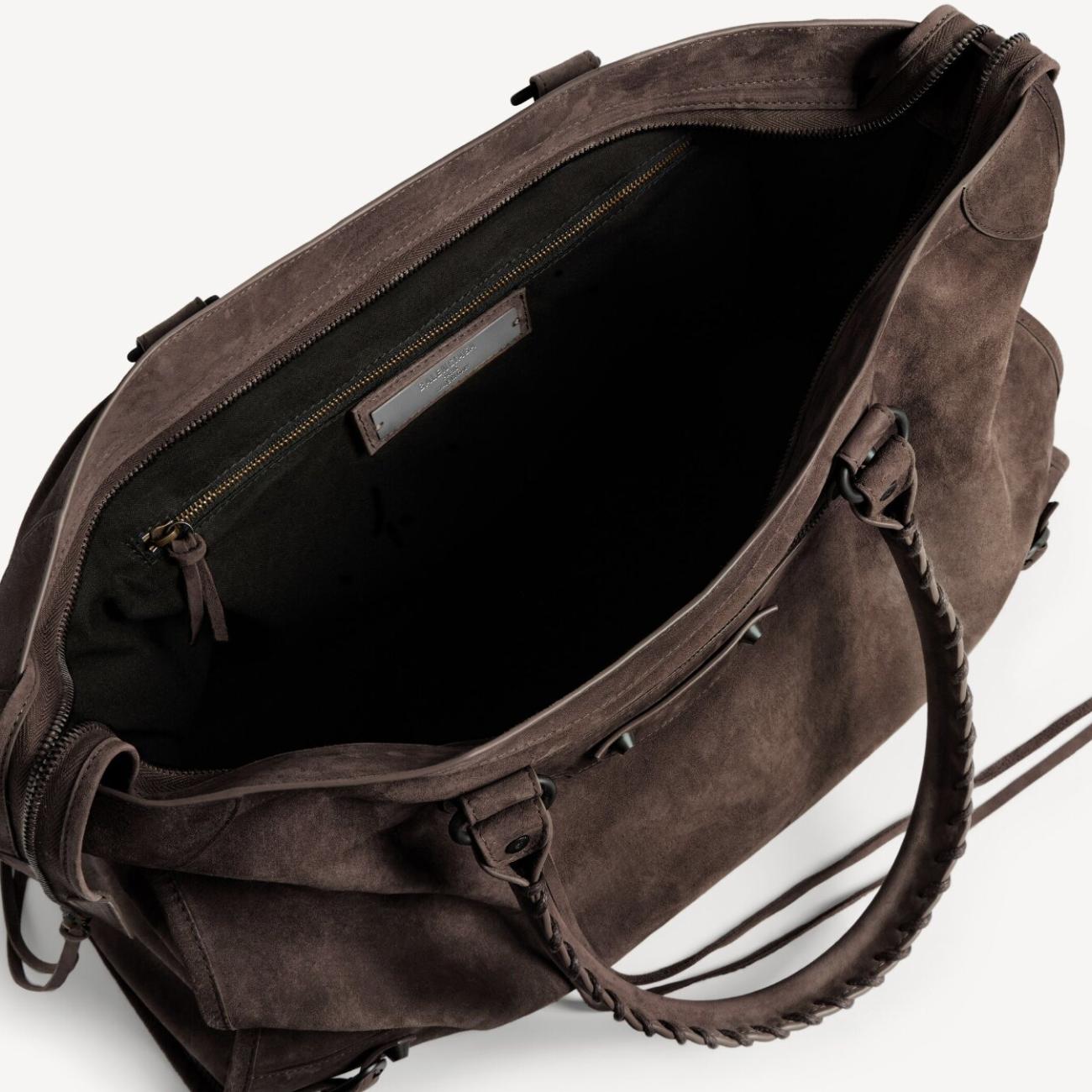 Le City Bag Large in Light Espresso