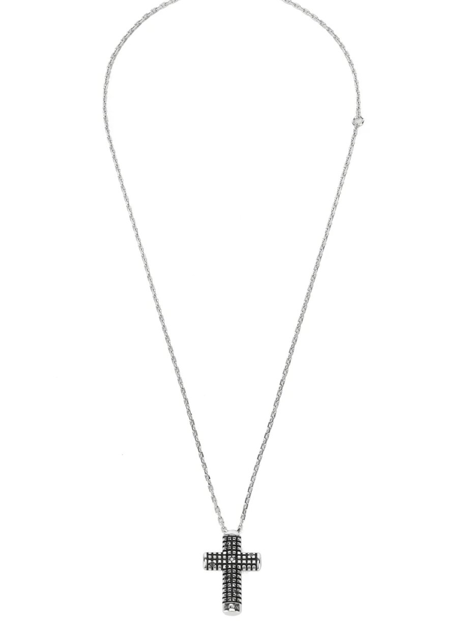 Damiani Metropolitan Diamond Necklace Silver