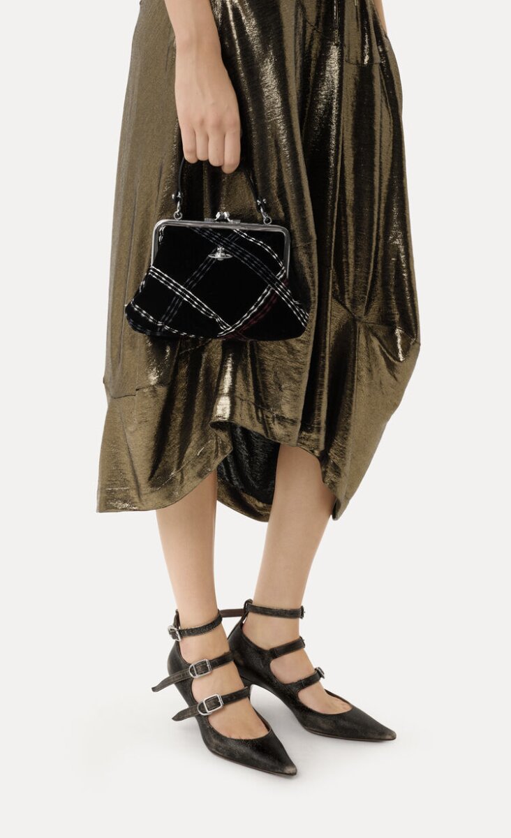 Granny Frame Purse - black/multicolor