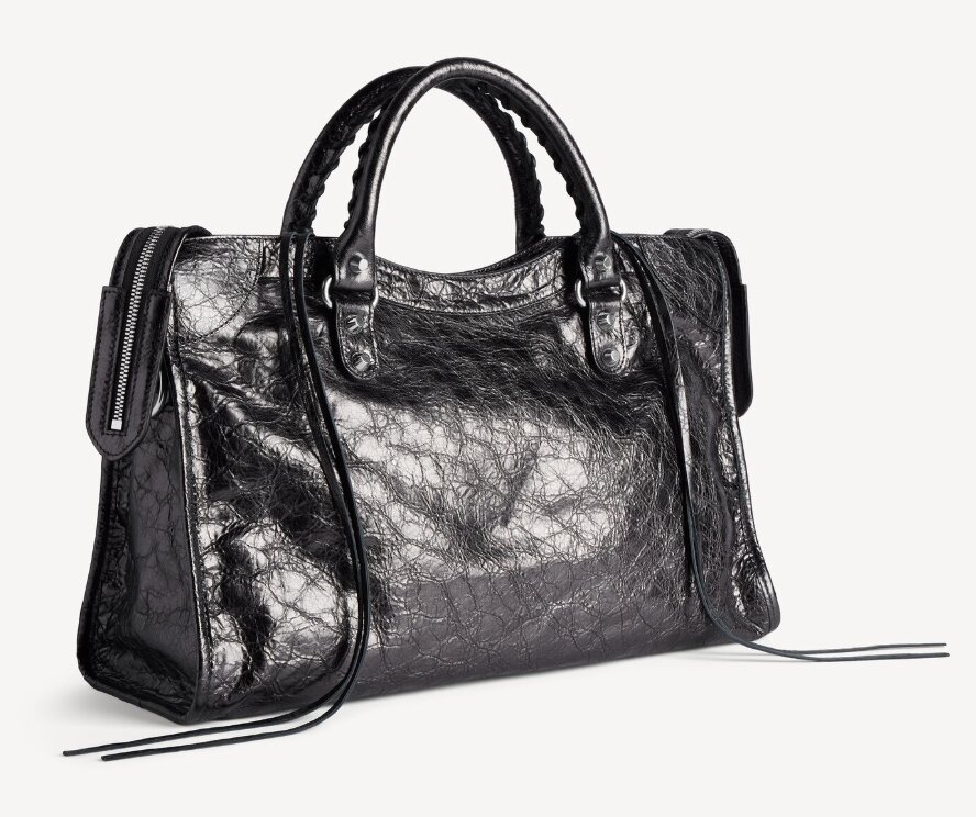  Le City Bag Medium in Steel Grey