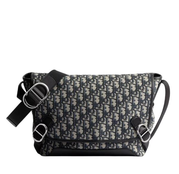 Small Dior Jett Messenger Bag with Flap