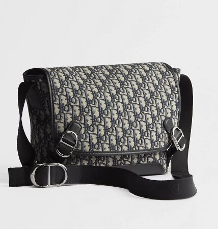 Small Dior Jett Messenger Bag with Flap