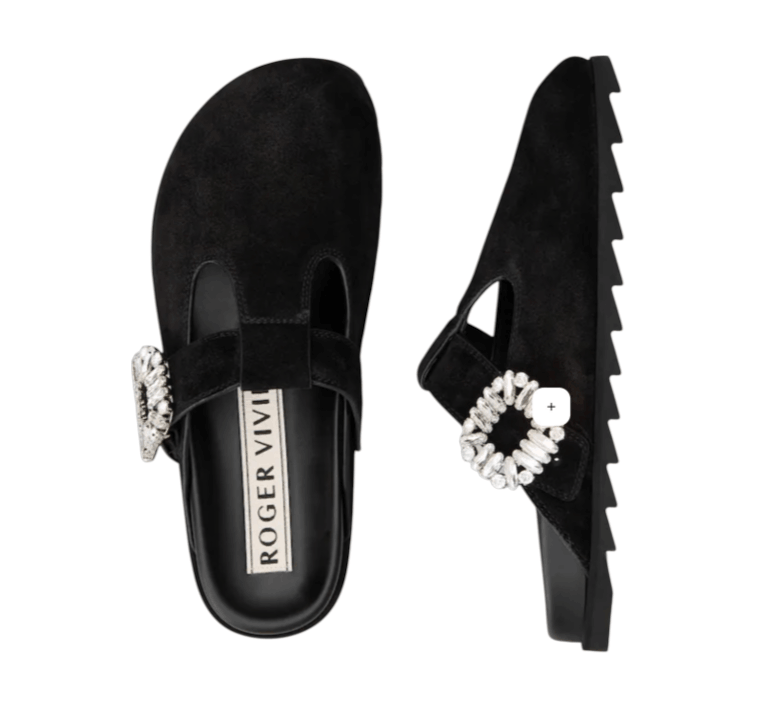 Slidy Viv' Mules in suede