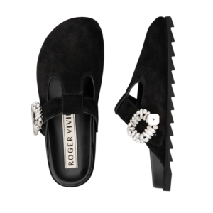 Slidy Viv' Mules in suede