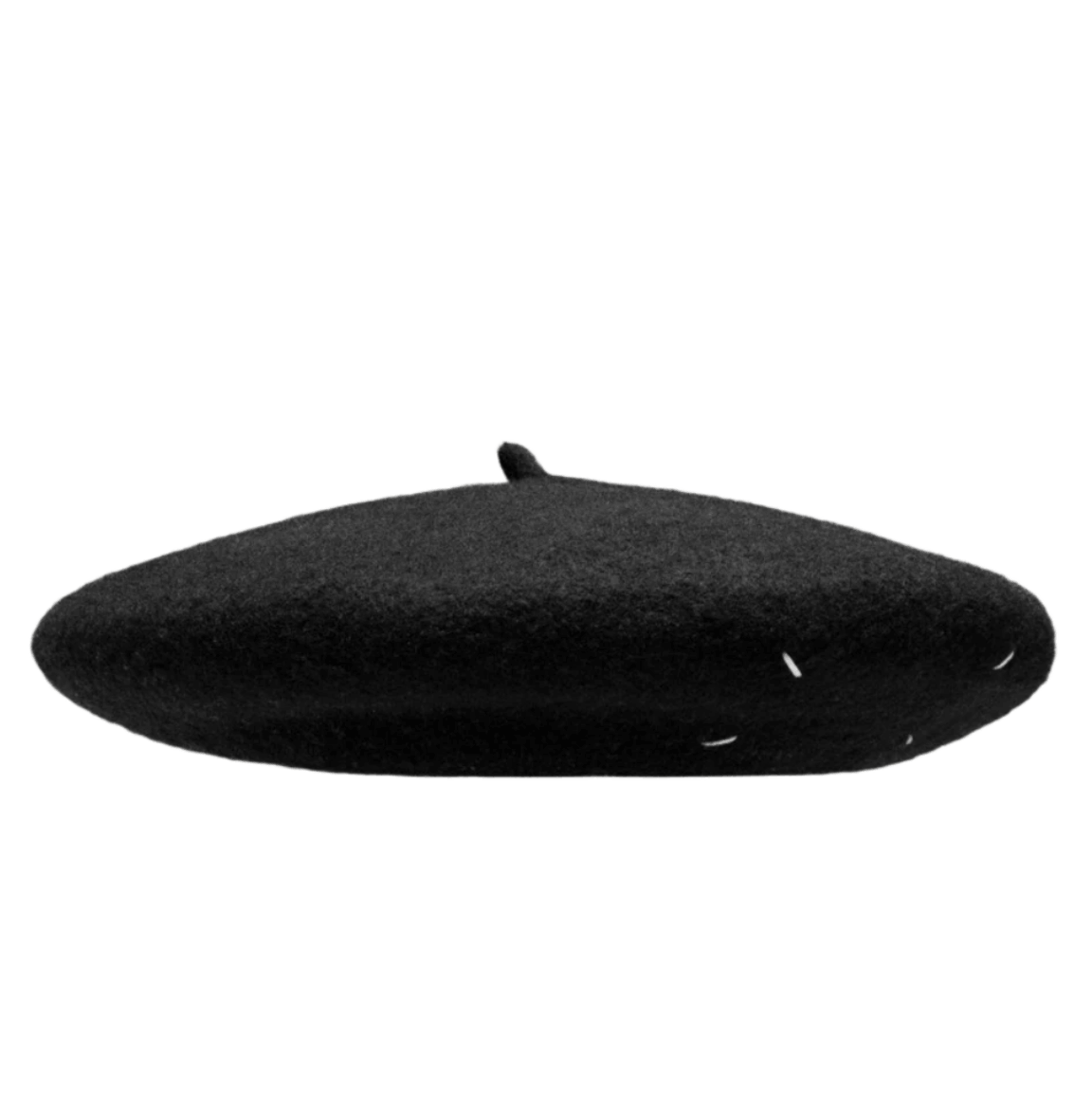 Maison Margiela Heavy Wool Beret Black SI0TC0001S60384900