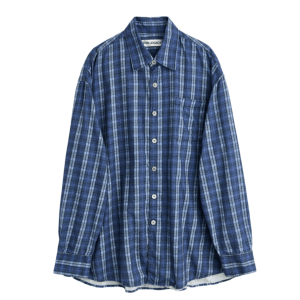 Our Legacy Borrowed Shirt Check Please Print