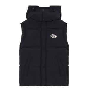 Diesel Polygiene Viraloff Rolf Real Down Vest Black