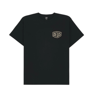 Deus Ex Machina Deus Seoul College Address T-Shirt Black