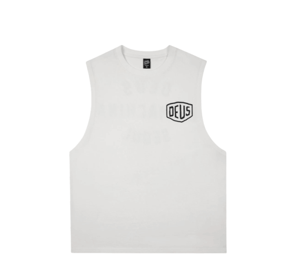 Deus Ex Machina Seoul College Address Muscle White