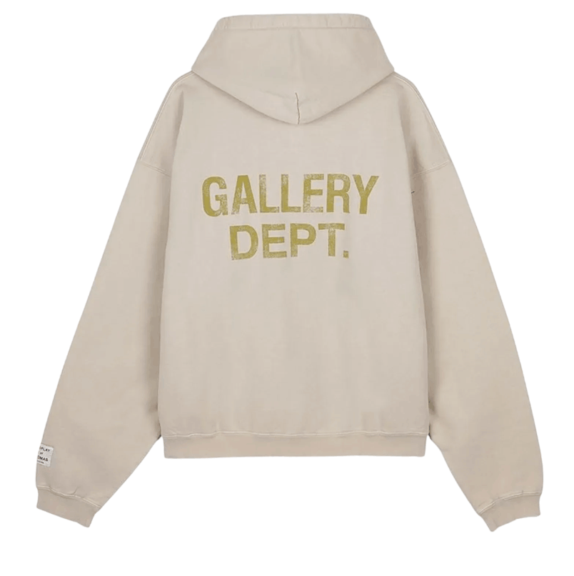 Gallery Dept. Long-Sleeve Hooded Sweatshirt - Nude