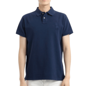 Polo Sskccmslm1-Short Sleeve Navy Blue 