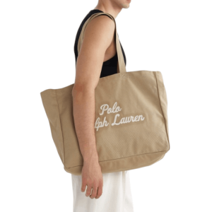 Polo Ralph Lauren embroidered-logo Canvas Tote Bag 