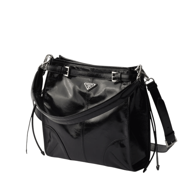 Prada Bonnie leather shoulder bag