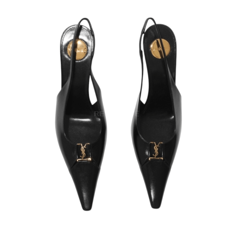 Saint Laurent BLACK 'Babylone' heeled shoes