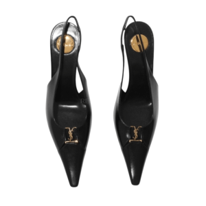 Saint Laurent BLACK 'Babylone' heeled shoes