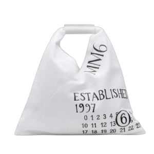 MM6 Maison Margiela White Tote Bag