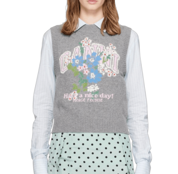 Vest with Flowers 