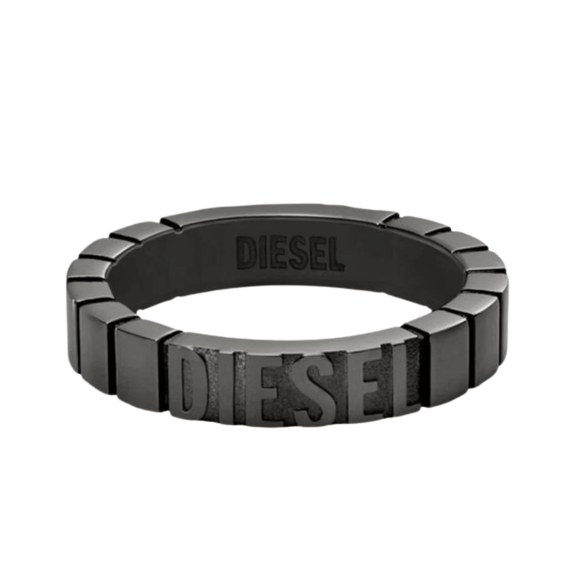 Diesel Dx1612060 Stainless Steel Band Ring Black