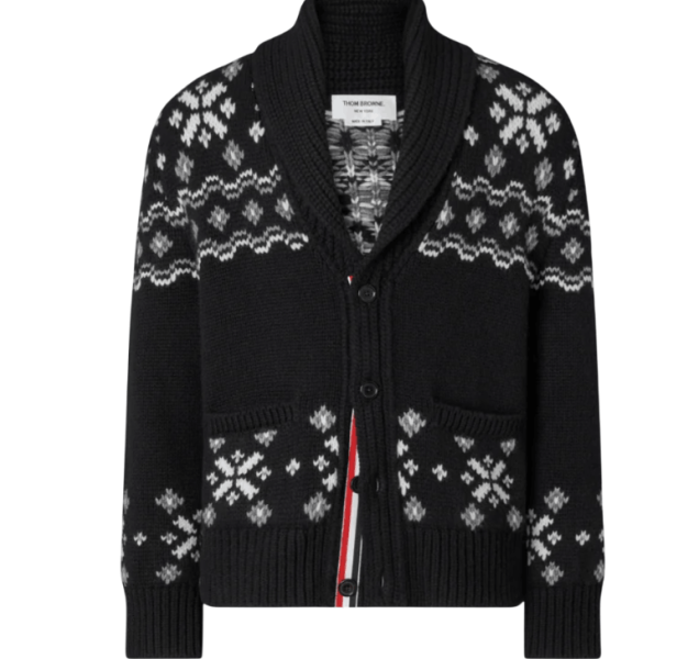 ICELANDIC FAIR ISLE CASHMERE CARDIGAN