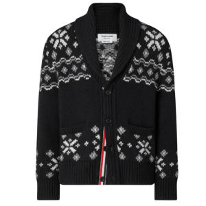 ICELANDIC FAIR ISLE CASHMERE CARDIGAN