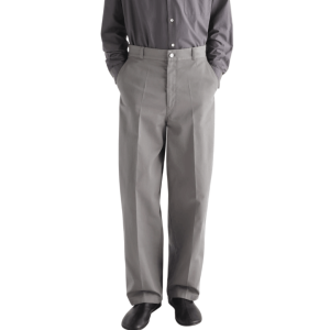 PANTALONES BARREL DE SARGA DE POLIALGODÓN