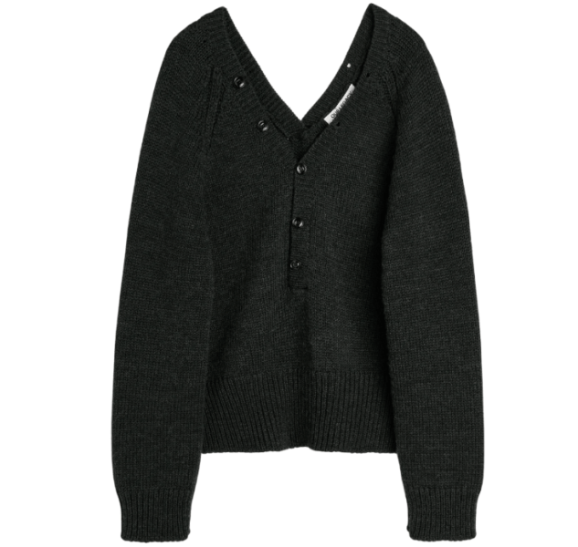 COUNTRY HENLE  Charcoal Dry Merino Wool