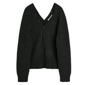 COUNTRY HENLE  Charcoal Dry Merino Wool