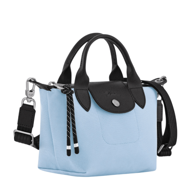 Le Pliage Energy XS Handbag Sky Blue - Recycled canvas 