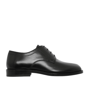 (W) Maison Margiela Tabi Leather Brogue Black