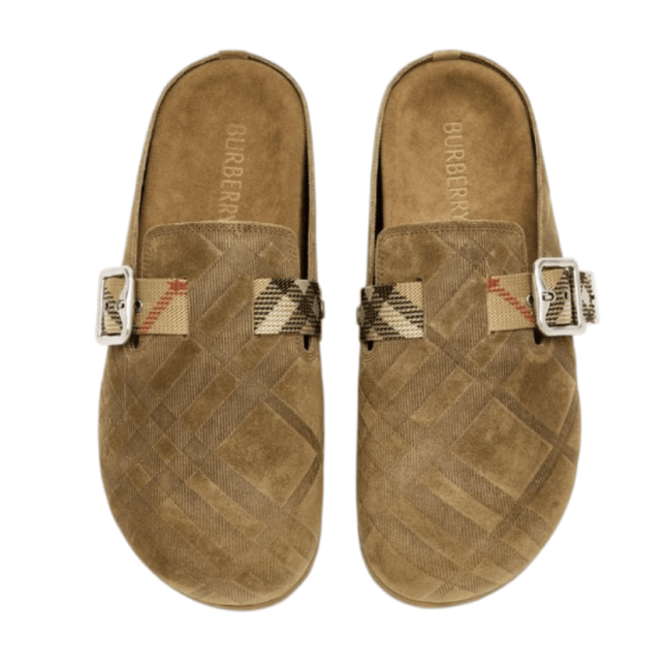  Check Suede Urchin Clogs (8113393)