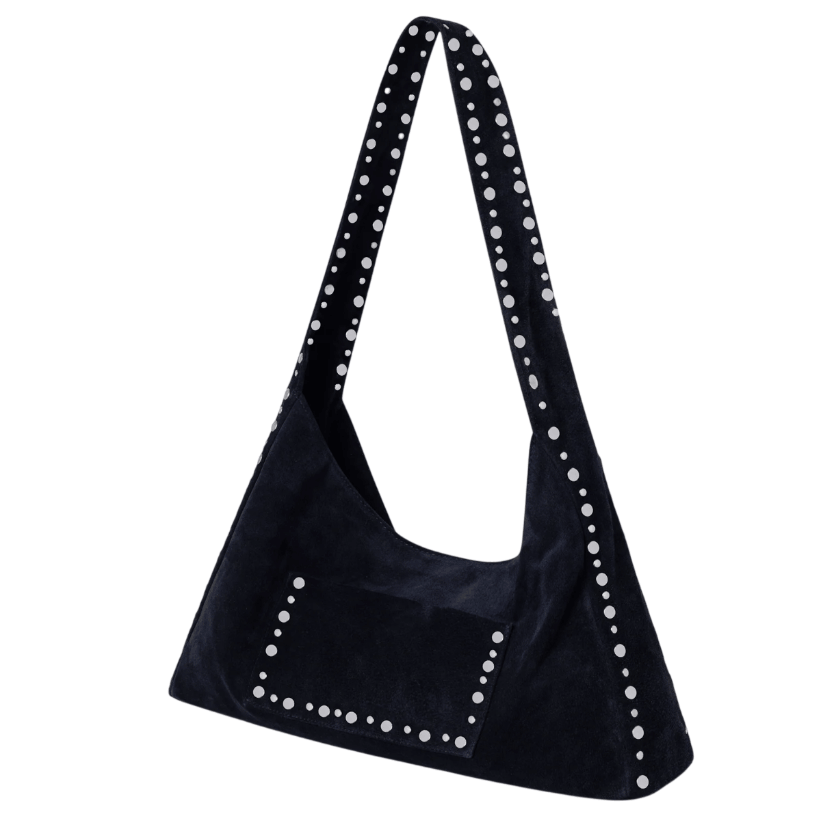 MAXI FRANCA BAG SUEDE NAVY