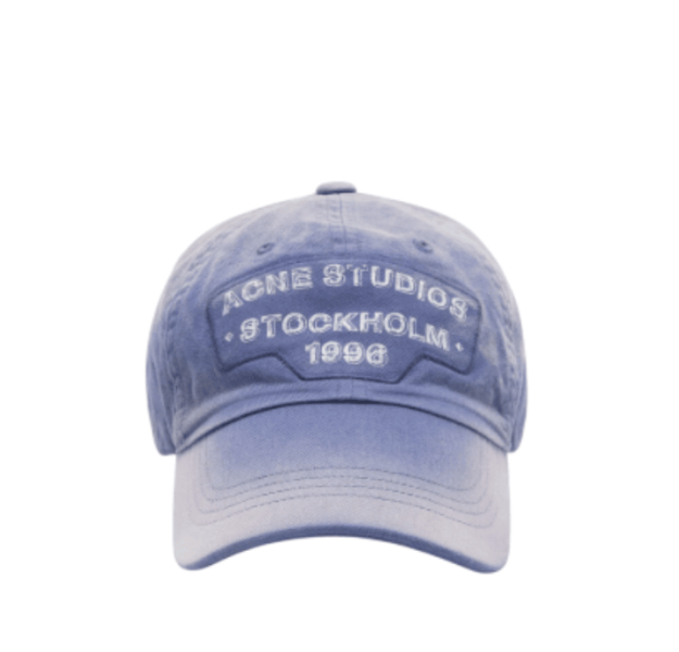 Screenprint baseball cap - Navy 