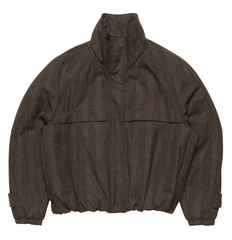 Wool jacket - Brown/black