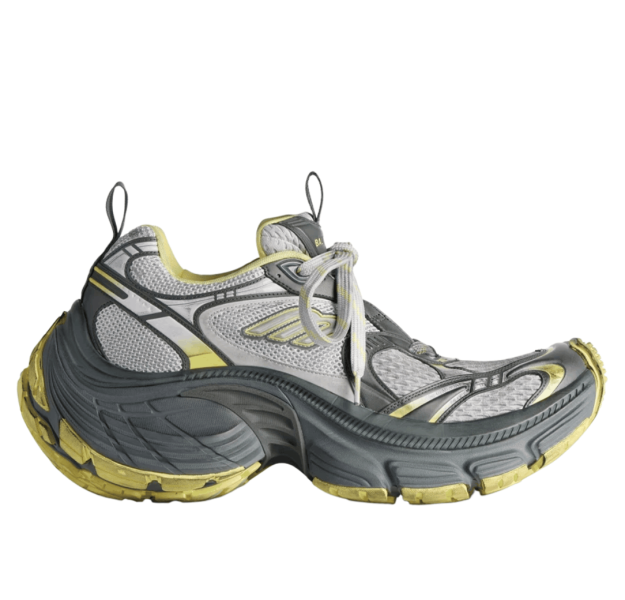 Balenciaga 10XL Sneakers Grey Yellow