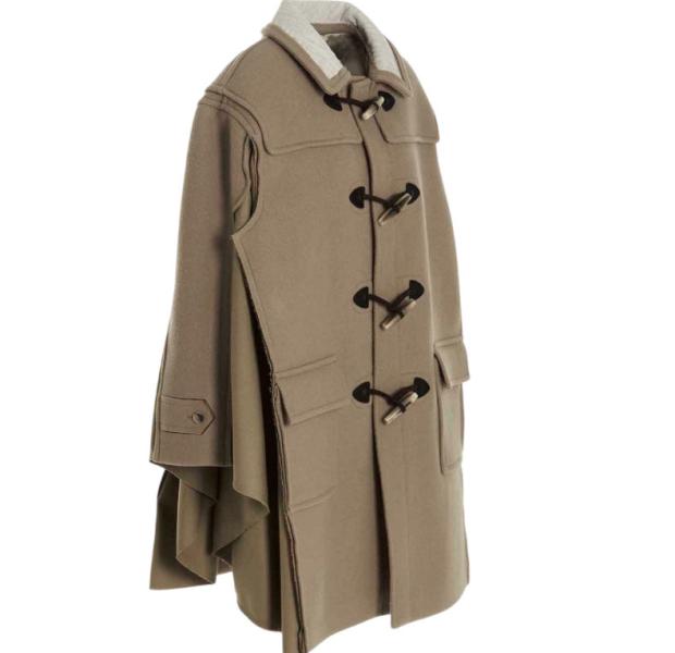 (W) Maison Margiela Wool Coat Beige
